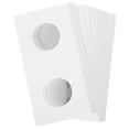 thumbnail image 1 of 50pcs Cardboard Coin Holders Coin Holders Display Coin Collection Supplies Multi-Function Coin Flips Coin Collection Supplies, 1 of 8