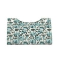 thumbnail image 4 of Lsque Flowers In Vintage Printed Long Tissue Box Cover Holder, Facial Paper Organizer Dispenser,Triangle with Bottom Belt, PVC Leather Decorative Organizer, 4 of 9