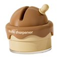 thumbnail image 3 of Siruishop Knife Sharpener Kitchen Knife Sharpener Professional Portable with Suction Cup Manual Mini System Comfortable Sharpening Tool Brown, 3 of 7