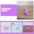 thumbnail image 3 of NIAIZEK 6Pcs Vial Opener Tool ABS Violet for Doctors in Hospital Wards, 3 of 7