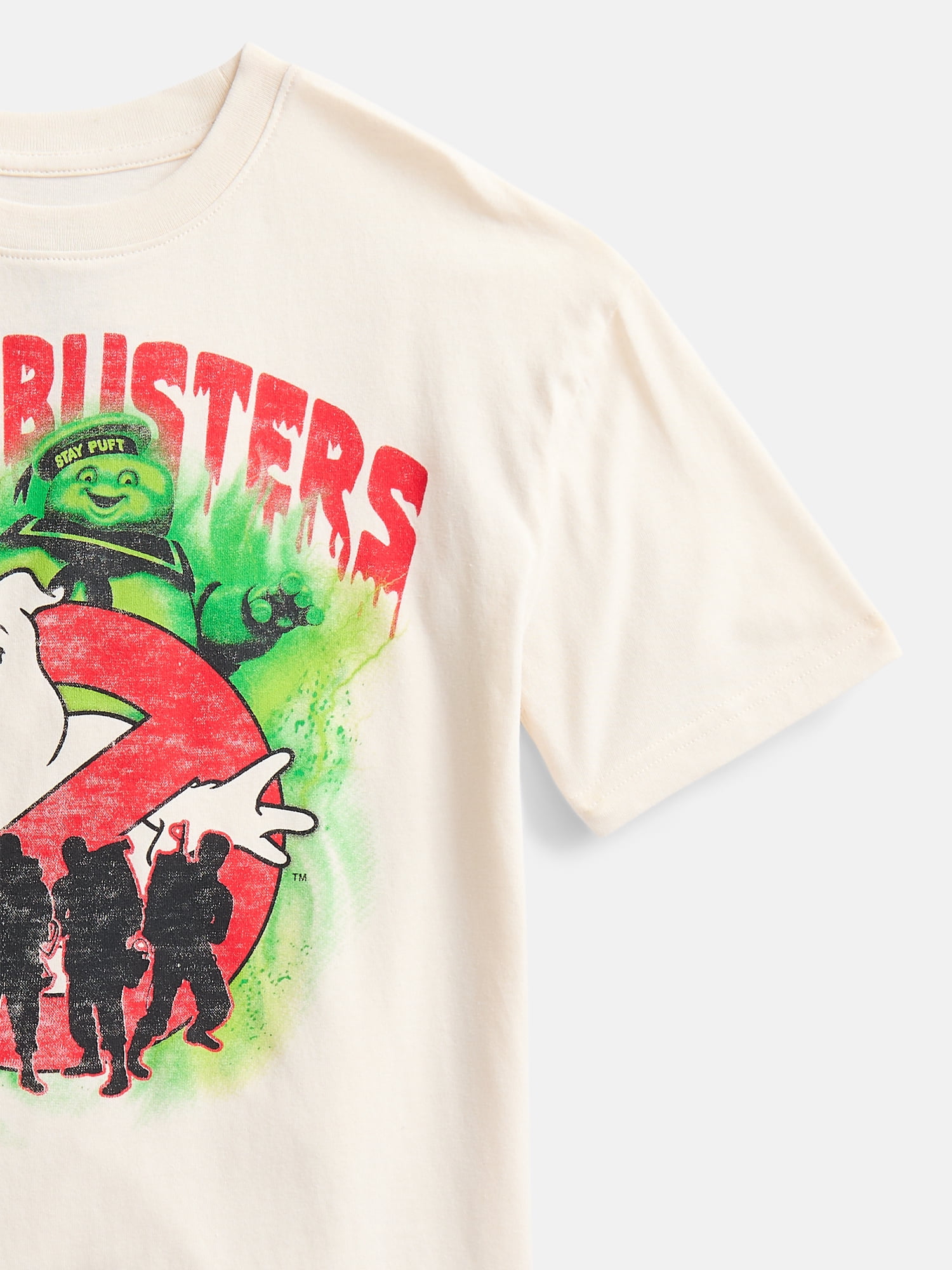 Ghostbusters Little Boys and Big Boys Halloween Graphic Tee, Sizes 4-18