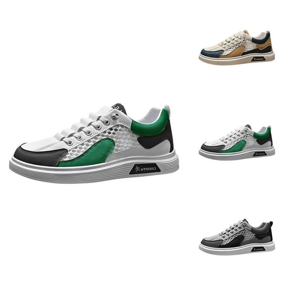 Men's Summer Breathable Mesh Casual Shoes Fashion Hollow Soft Soled Sneakers Zapato De Hombre