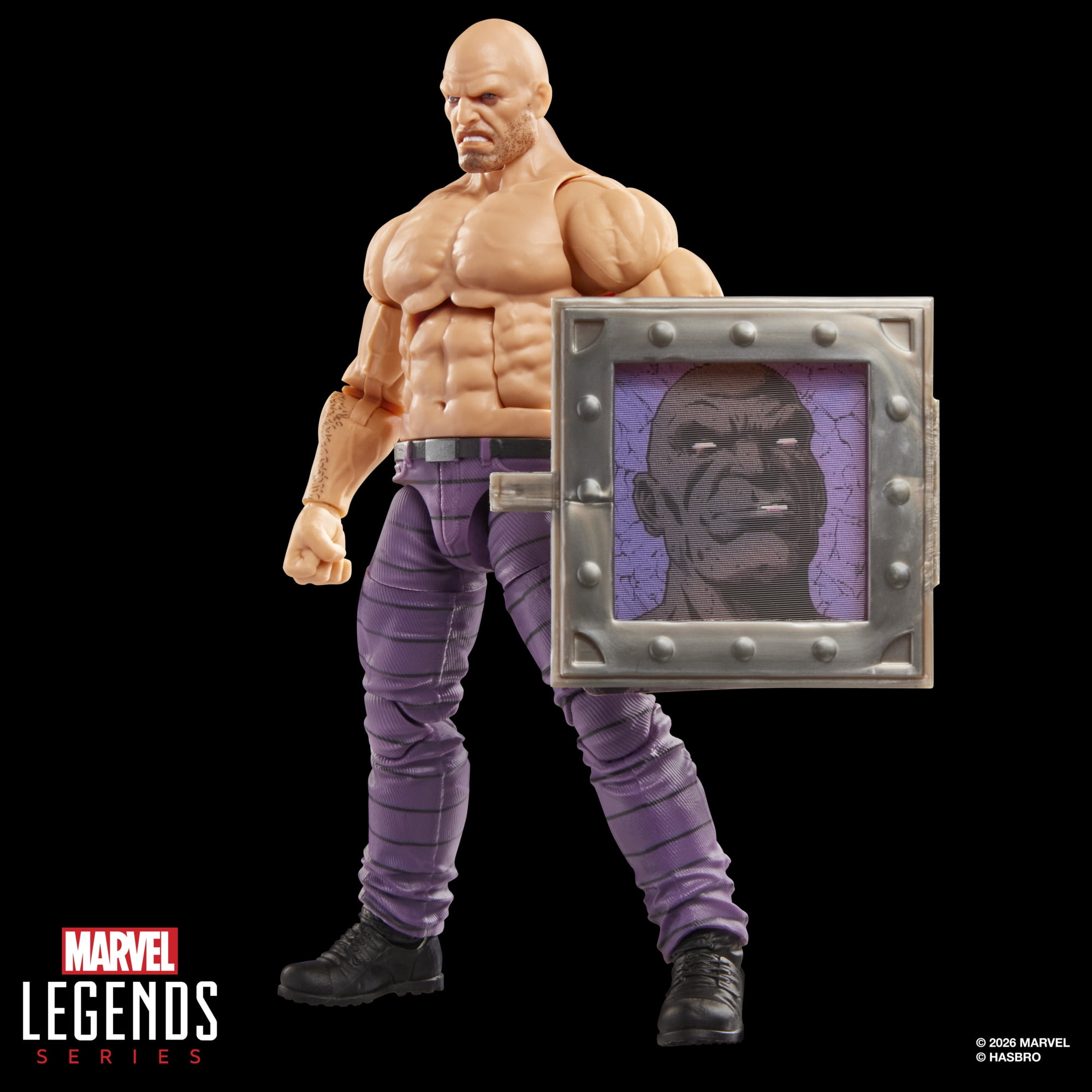 Marvel Legends Series Secret Wars Absorbing Man, Retro Marvel Comics Collectible Action Figure (6”)