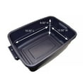 thumbnail image 4 of Rubbermaid 10 Gallon Stackable Storage Container, Indigo Metallic (16 Pack), 4 of 7