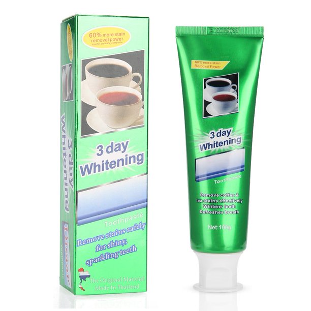 ANGGREK Coffee Tea Stains Removal Toothpaste,100g Herbal Mint