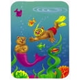 thumbnail image 1 of Carolines Treasures APH0414LCB Teddy Bear Mermaid & Diver Glass Cutting Board, Large, 1 of 1