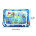 thumbnail image 2 of Thickened Water Sensory Playmat 26x18.5in Interactive Pad for Cats Kids Fish Print Durable Leakproof Cool Sensory Experience for Pet Play Toddler Activity, 2 of 5
