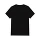 thumbnail image 5 of Women's Graphic Print T-Shirt - Black with Yellow Peace Sign & Banana Heart Design, 100% Cotton Printed Casual Short Sleeve Top for Sports & Casual Attire, 5 of 6