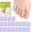 Lavender, variant on Bukihome Silicone Toe Protectors – Silicone Open Pinky Toe Sleeves for Hammer Toes, Corns, Calluses, Blisters – Soft Gel Protector Toe Cushions for Pain Relief - 12 Count (6 Thick +6 Thin)