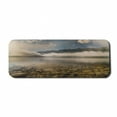 thumbnail image 1 of Nature Computer Mouse Pad, Alpine Lake with Stones Rocks in Crystal Water with Misty Fogy Clouds Image, Rectangle Non-Slip Rubber Mousepad Large, 31" x 12" Gaming Size, Grey and White, by Ambesonne, 1 of 2