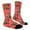 r-227Watermelon Red49, variant on MEZZALL Number 6 7 Printed Socks Children Comfortable Daily Wear With Design Soft Breathable Fabric For Kids Boys Girls Leisure Socks