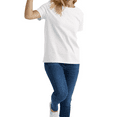 thumbnail image 4 of Hanes Women's Casual Crew Neck Short Sleeve T Shirt, 6 Count, 4 of 5