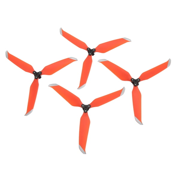 Hélice para dron, 4 piezas, accesorios para dron de 3 palas, hélice de repuesto, funcionalidad versátil