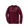 thumbnail image 1 of Remera Vintage Whale de Manga Larga Vineyard Vines, Carmesí, Talle XS, 1 of 3