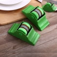 thumbnail image 4 of TIMIFIS Dining Mats Household Sharpening Stone Kitchen Double Sided Sharpening Stone with Base Non Slip Knife Sharpener Polishing Grinding Knife Sharpening Tool Kitchen Gadgets, 4 of 6