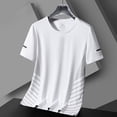 thumbnail image 7 of Men‘s T-shirt Running Sports T-shirt Fitness Training Breathable Gym Short Sleeved T-shirt Quick Drying Men Clothing Tops Summer, 7 of 7