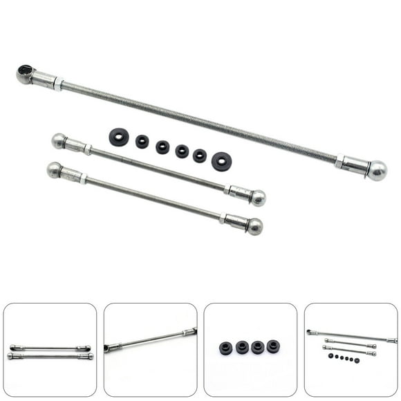 TABLZONE 1 Set Shift Linkage Repair Kit for Practical Use Aluminum Alloy Silver