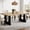 Oak and Black, variant on Large Dining Table for 6-8 People, 70.9-Inch Wood Rustic Rectangular Table with Black Wooden Legs, Farmhouse Center Kitchen Table for Dining Room, Living Room, Home Furniture
