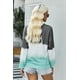 thumbnail image 4 of ABPHQTO Sudadera De Mujer Color Block Tie Dye Pullover Gris, 4 of 5