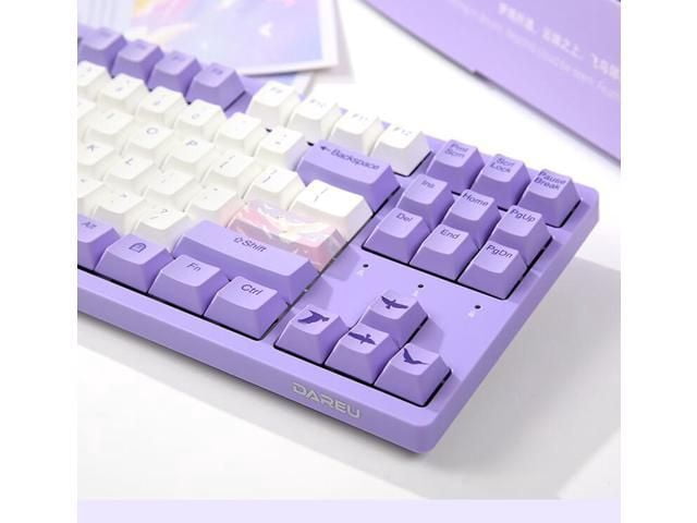 Dareu A87 MEET in DREAM Theme 87 Keys Compact Layout Mechanical Gaming Keyboard; Cherry MX Switch; PBT Keycaps