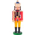 thumbnail image 1 of Alexander Taron 074-035-1 Dregeno Mini Nutcracker - King, Red & Yellow, 1 of 1