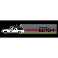 thumbnail image 2 of Men's Ghostbusters Ecto-1 Wagon Retro Stripe  Graphic Tee Black Small, 2 of 5