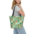 thumbnail image 2 of Fotbe Christmas Donuts Bolsa de Playa con Estampado, Bolsa de Hombro, Bolsa de Mano Espaciosa, Bolsa de Viaje Ligera, Bolsa de Compras Versátil, 2 of 6