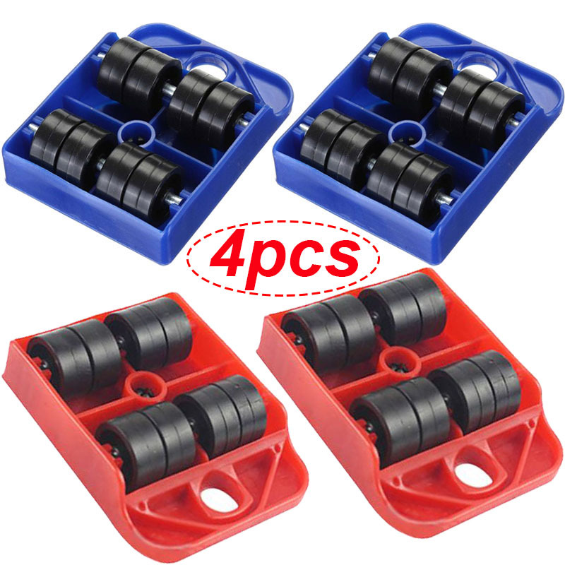 Heavy Furniture Casters Moves Furniture Tool Transport Shifter Moving Wheel Slider Remover Furniture Mover Lifting Roller Wheel