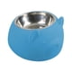thumbnail image 3 of Comedero para perros inclinado a 15 degree, de acero inoxidable, para gatos y cachorros de interior. Azul, 3 of 9