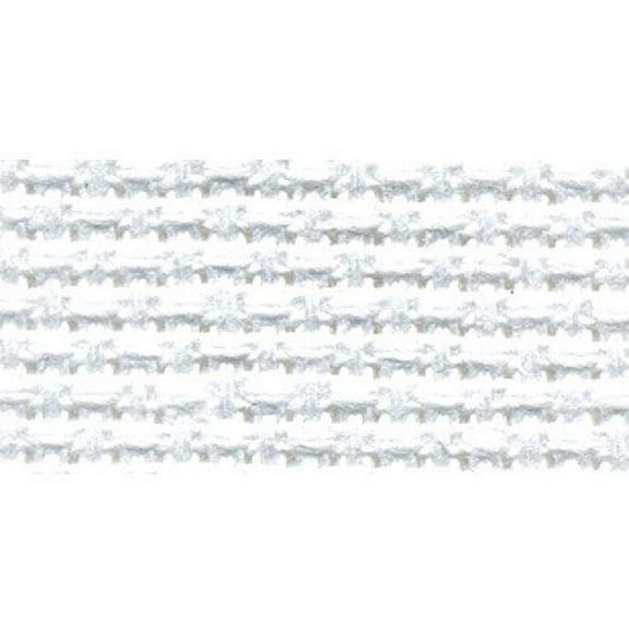 Charles Craft Gold Standard Aida 14 Count 15"X18" Box-White