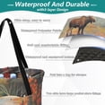 thumbnail image 3 of Extra Large Picnic Beach Blanket Waterproof Sand Proof Portable Outdoor Mat Moose Standing in Water 60x80, 3 of 9