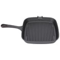 thumbnail image 3 of Nonstick Grill Pan, Grill Skillet, Fast Heat Conduction, Suitable For Gas, Electric & Induction Stovetops, Easy To Clean, Heat  Handle, 3 of 8