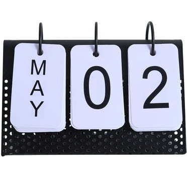 2023 Desk Calendar Small Office Lovely Schedule Home Decor Calendars Ornament Desktop Large 2022-2023 Metal Student