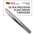 thumbnail image 1 of Pinzas Beauty Power Professional Slant de acero inoxidable alemán, 1 of 8