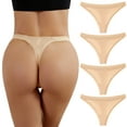 thumbnail image 1 of B91xZ Culottes Sans Couture pour Femmes en Coton Taille Haute, C L, 1 of 5