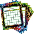 thumbnail image 3 of QJUHUNG 50 Pcs Colorful Reward Chart with 960 Stars Stickers  Classroom Incentive Chart Classroom Behavior Reward Chart  Reward Star Stickers Chart for for Classroom Teachers Students Kid, 3 of 8