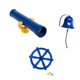 thumbnail image 4 of Accesorios para : telescopio de juguete, actividades de juego de rol versátiles, accesorios para casas en los árboles y patios Azul, 4 of 8