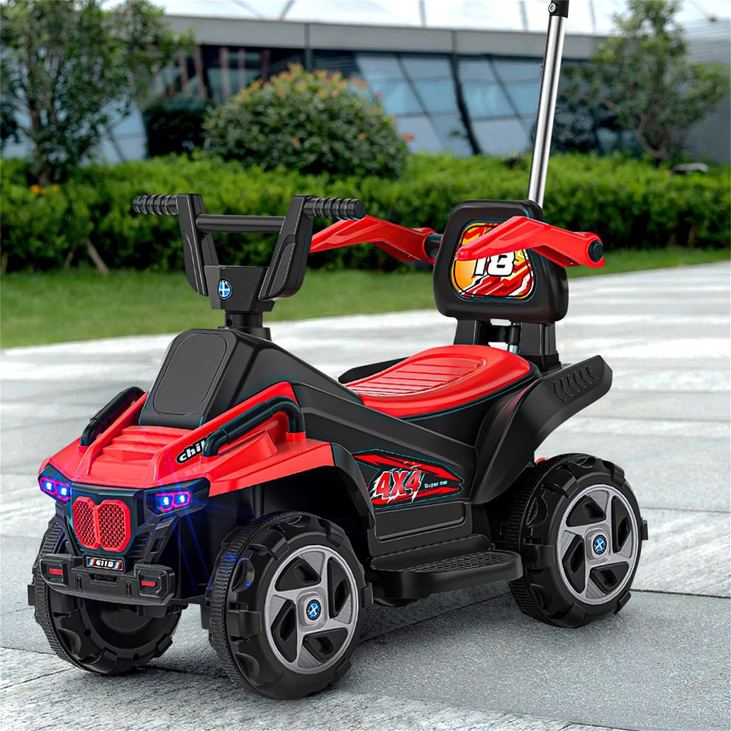 CIPACHO Pedal Ride On Toy for Boys Girls, Push Cars for Toddlers 1-3, 3 in 1 Stroller Sliding Walking Car with Handle, Underneath Storage, Red CIPACHO Pedal Ride On Toy for Boys Girls, Push Cars for Toddlers 1-3, 3 in 1 Stroller Sliding Walking Car with Handle, Underneath Storage, Red