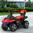 thumbnail image 3 of CIPACHO Push Cars for Toddlers 1-3, 3 in 1 Stroller Sliding Walking Car with Handle, Underneath Storage, Foot-to-Floor Ride On Toy for Boys Girls, Red, 3 of 10