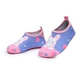 thumbnail image 6 of Kids Water Shoes Girls Boys Outdoor Quick Drying Barefoot Swim Socks for Sport Beach Swim Pool Surf Dark Blue 5-6Y, 6 of 6