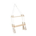 thumbnail image 4 of Boho macrame estante colgante de pared decoración de la pared de la pared, estante de exhibición de madera para sala de estar en casa casa de la granj, 4 of 9