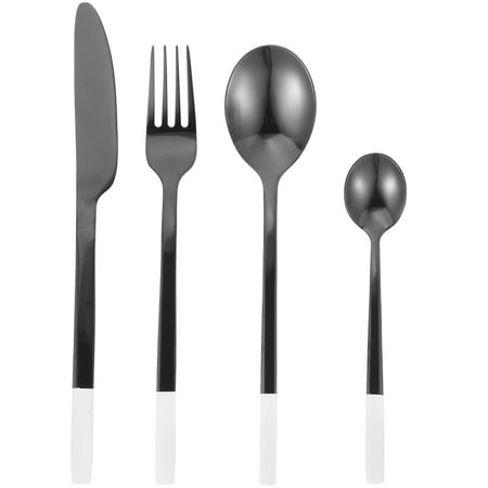 

1 Set of Camping Cutlery Kit Practical Spoon Cutter Fork Western Restaurant Tableware Kit