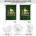 thumbnail image 2 of XMXY Green Clover Garden Flags Double Sided,Farmhouse Holiday Yard Outdoor Sign Decor Flag, 28"x40" inch, 2 of 8
