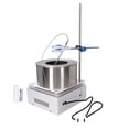 thumbnail image 2 of 800W Digital Thermo Water Bath Heater, 304 Stainless Steel, LCD Display, PID Intelligent Temperature Control & Thyristor Control, High Efficiency, 0-2600RPM Speed, 2 of 8