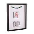 thumbnail image 2 of ArtToFrames 10x20 Inch Shadow Box Picture Frame, with a Satin Black Tall 1 Wide Shadowbox frame and Crisp Mat Backing (4654), 2 of 7