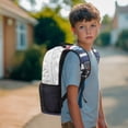 thumbnail image 3 of Aplkyhs Police Car School Backpack for Age 6-18 Ergonomic Padded Adjustable Straps Large Capacity Multi Compartment Bookbag for Boys Girls Elementary Middle High School Travel Daily Use, 3 of 7