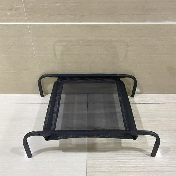 NAICKUC Pet furniture,Cooling Foldable Elevated Dog Bed for Small Dogs with Metal Frame, Portable Dog Cot, Easy to Clean, Breathable Mesh, Small Dogs Cats Pets Bed