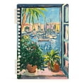 thumbnail image 7 of FORMRS 1-Subject Spiral Notebook 8" x 5" College Ruled 60 Refillable Sheet A5 Hard Cover, Blue Sea Boat, 7 of 7