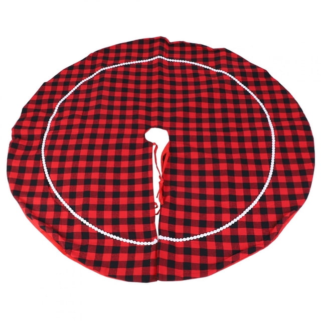 Alfombra para árbol de Navidad, alfombra para árbol de Navidad, falda para árbol de Navidad, accesorio navideño, respuesta rápida