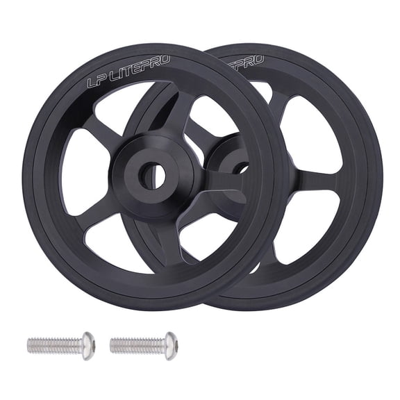 Rolllers Tires Easy Wheels Diameter 60mm Folding Bike For Brompton Hollow Design